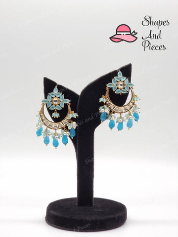 Floral Pattern Earrings - Shapes and Pieces