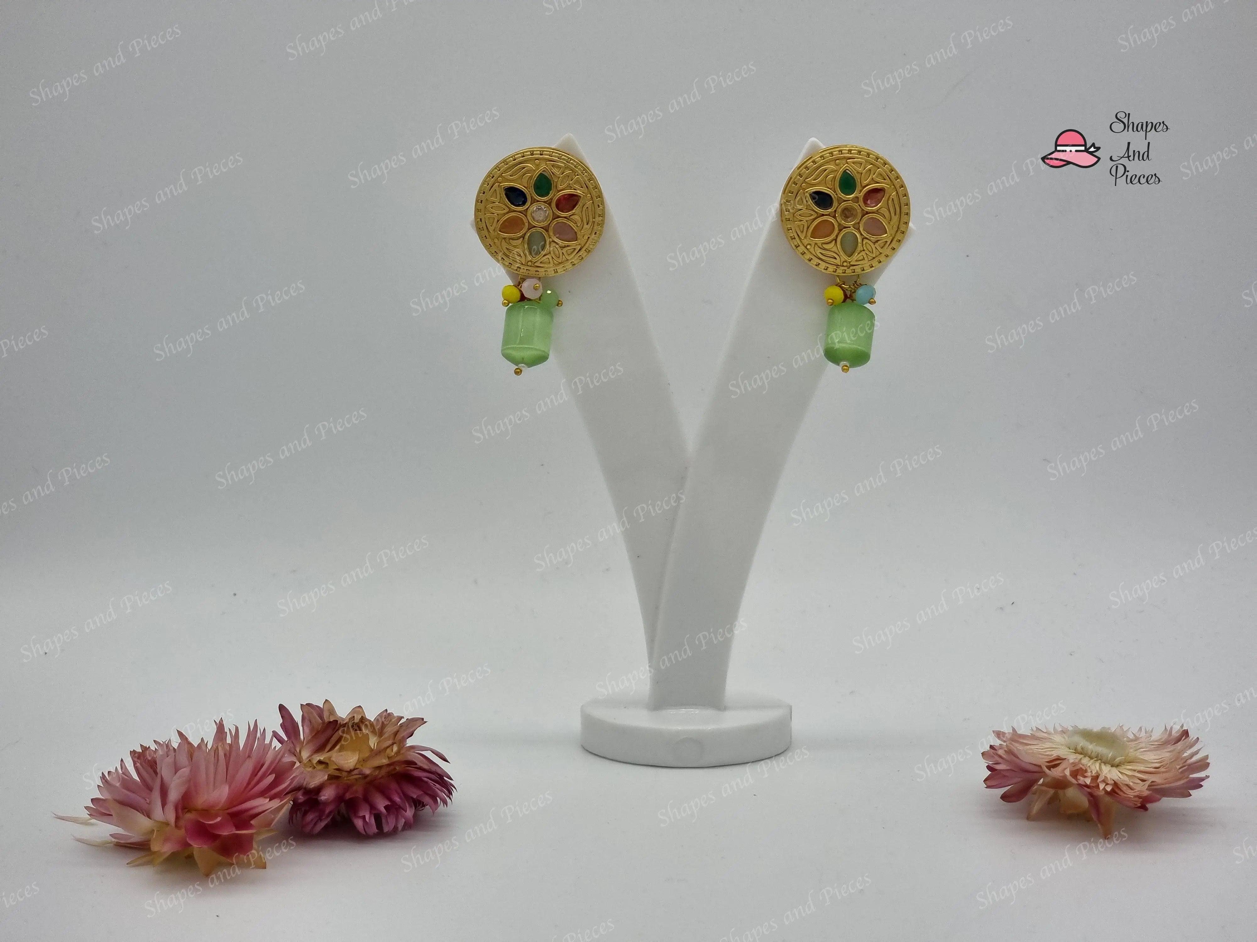 Flower Earrings - Shapes and Pieces