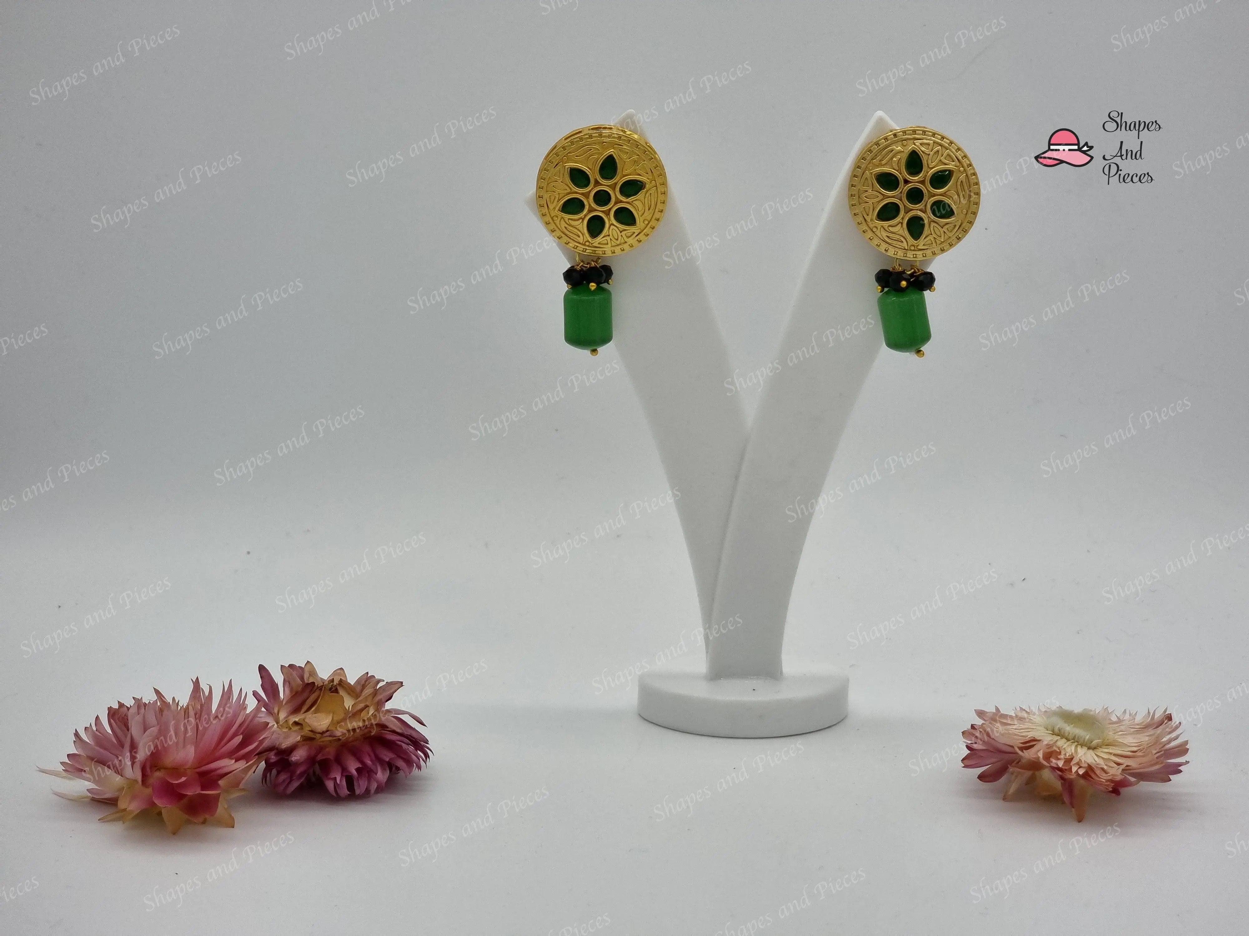 Flower Earrings - Shapes and Pieces