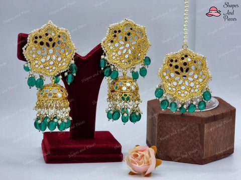 Gajal  Earrings - Shapes and Pieces