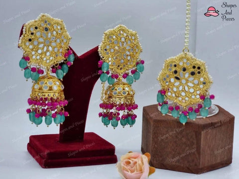 Gajal  Earrings - Shapes and Pieces