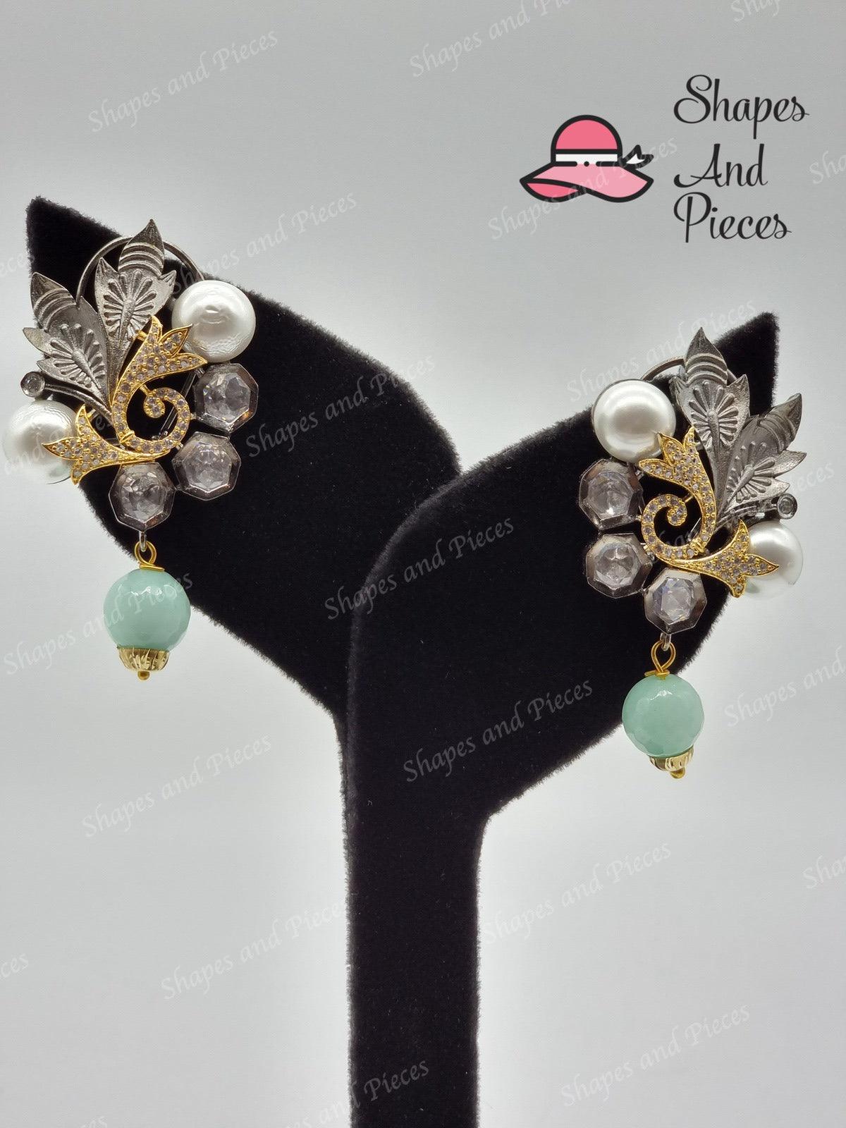 Ganesha Earrings - Shapes and Pieces