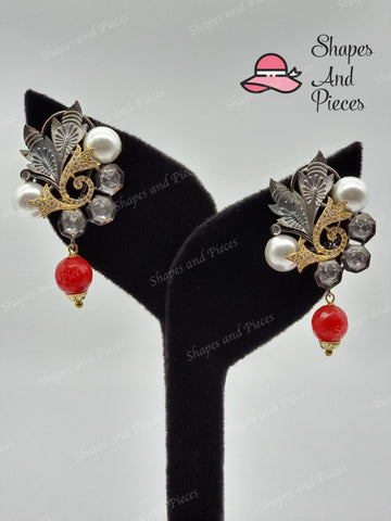 Ganesha Earrings - Shapes and Pieces