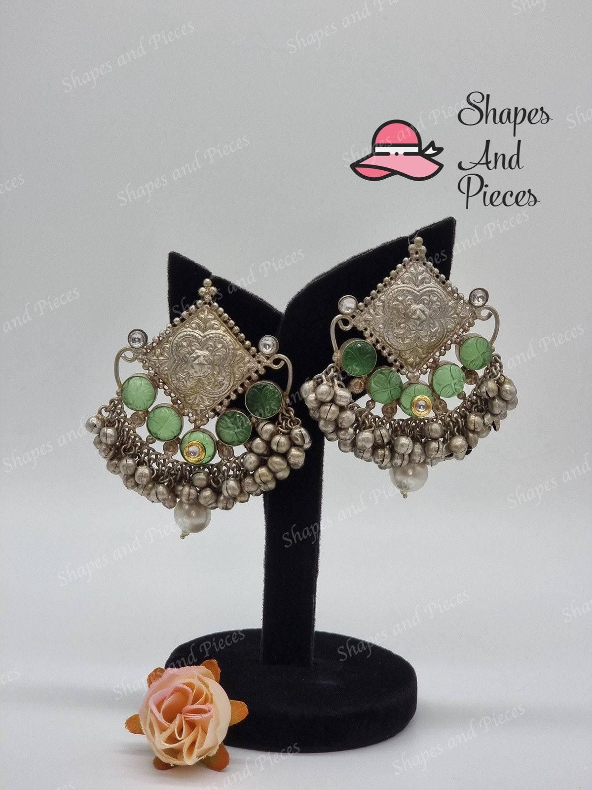 Ghunghroo Earrings - Shapes and Pieces