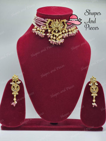 Gia Chokar Necklace - Shapes and Pieces