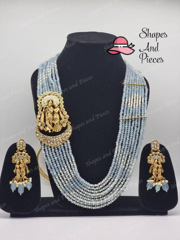 Gokul Necklace Set - Shapes and Pieces