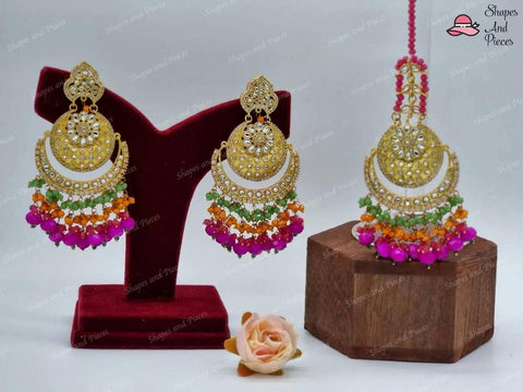 Gulaab Earrings - Shapes and Pieces