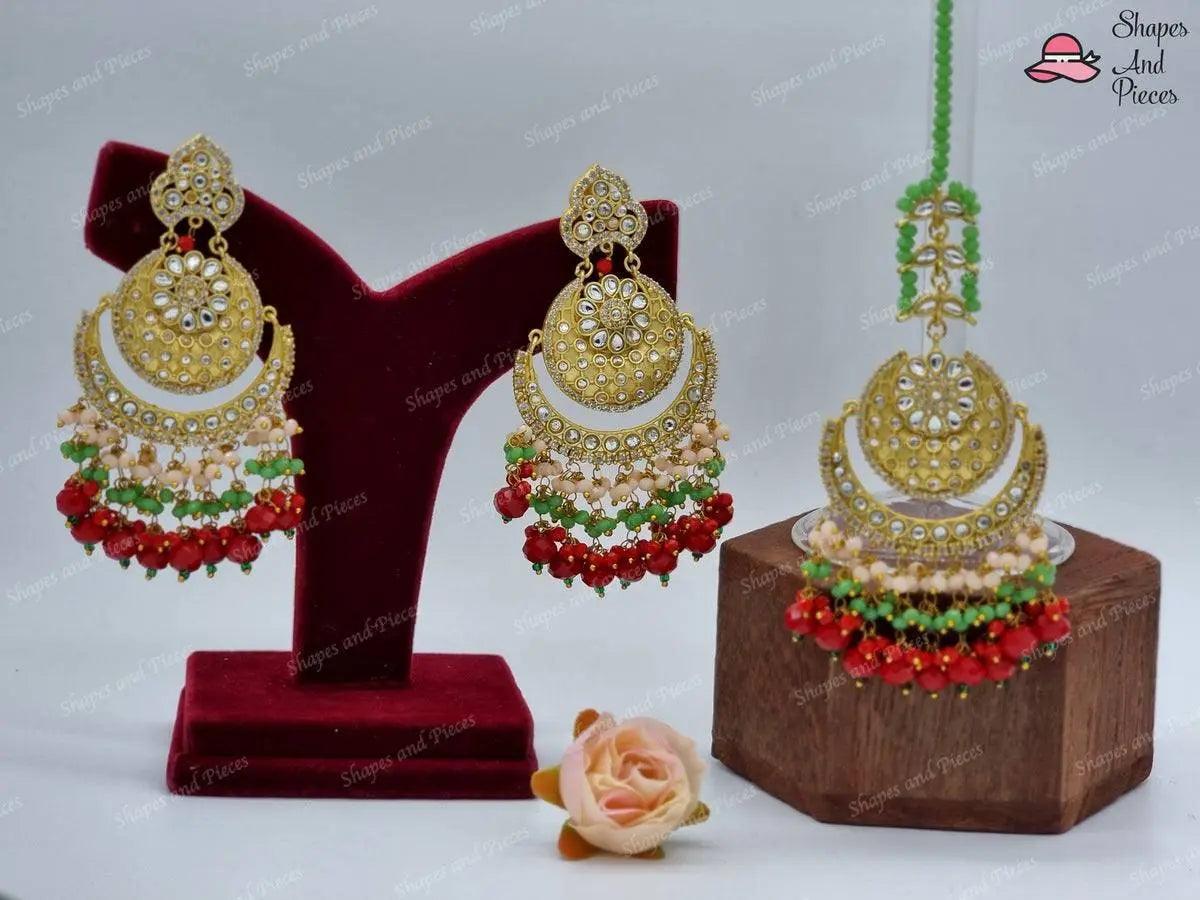 Gulaab Earrings - Shapes and Pieces