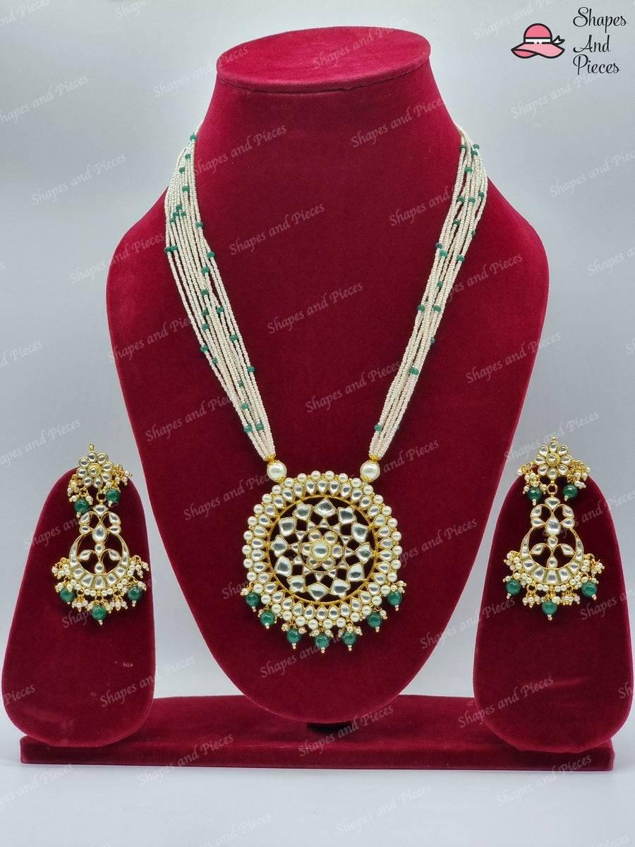 Gulnaz Necklace Set - Shapes and Pieces