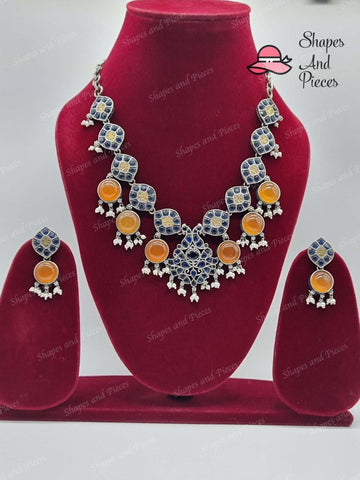 Hedda Necklace Set - Shapes and Pieces