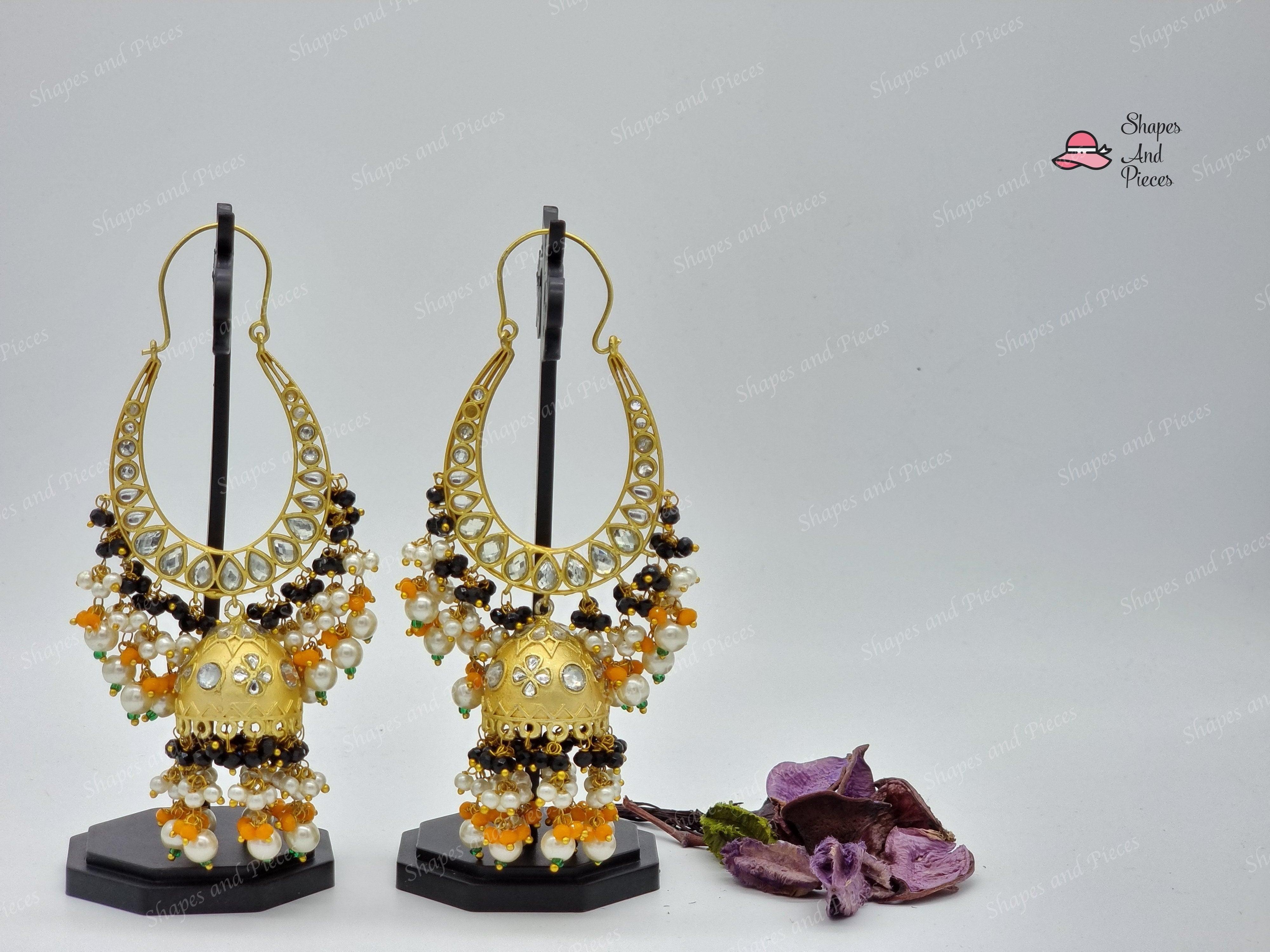 Hoop Jhumki - Shapes and Pieces