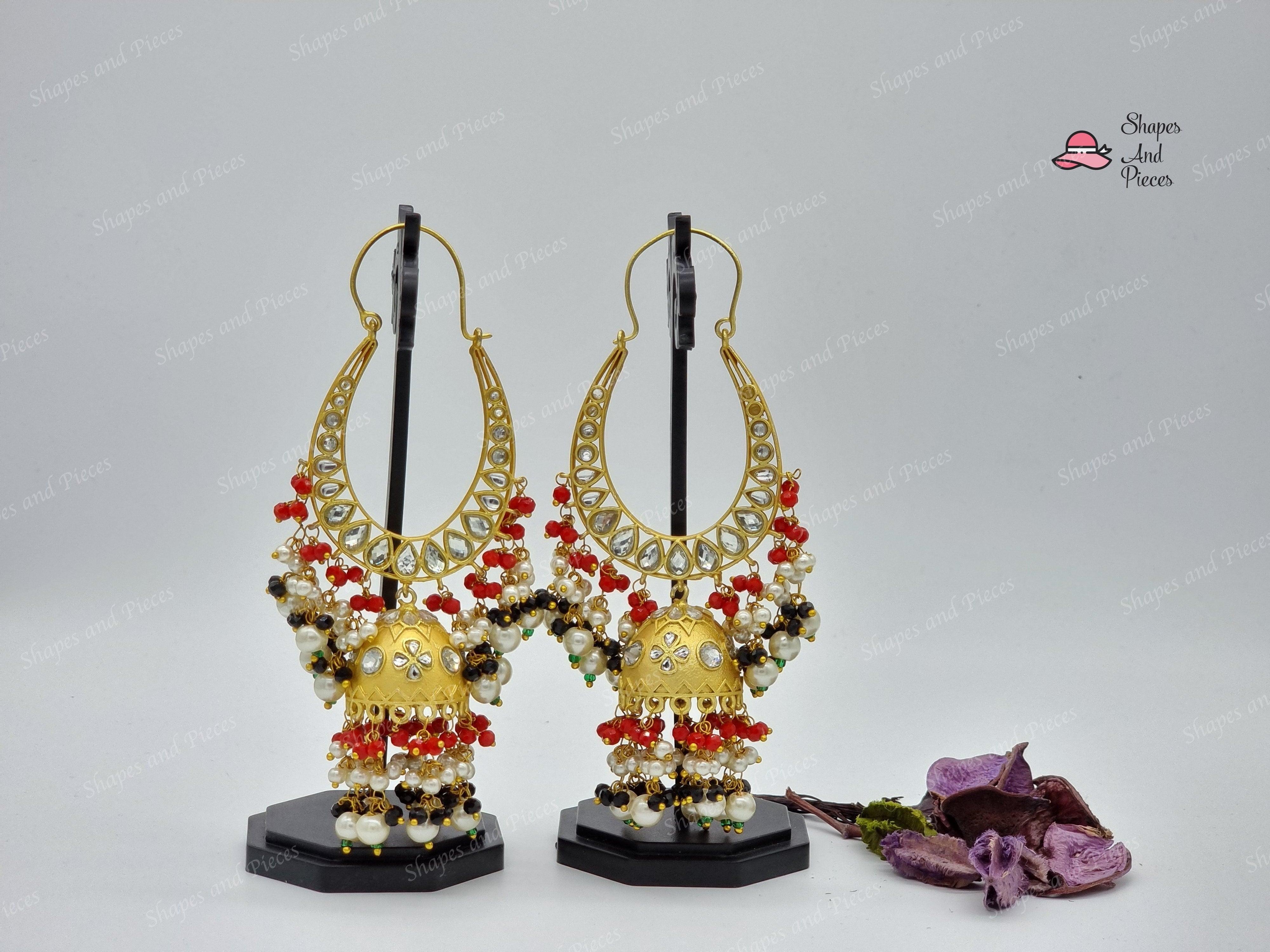 Hoop Jhumki - Shapes and Pieces