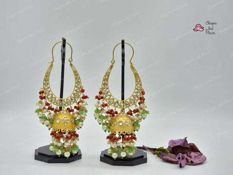 Hoop Jhumki - Shapes and Pieces