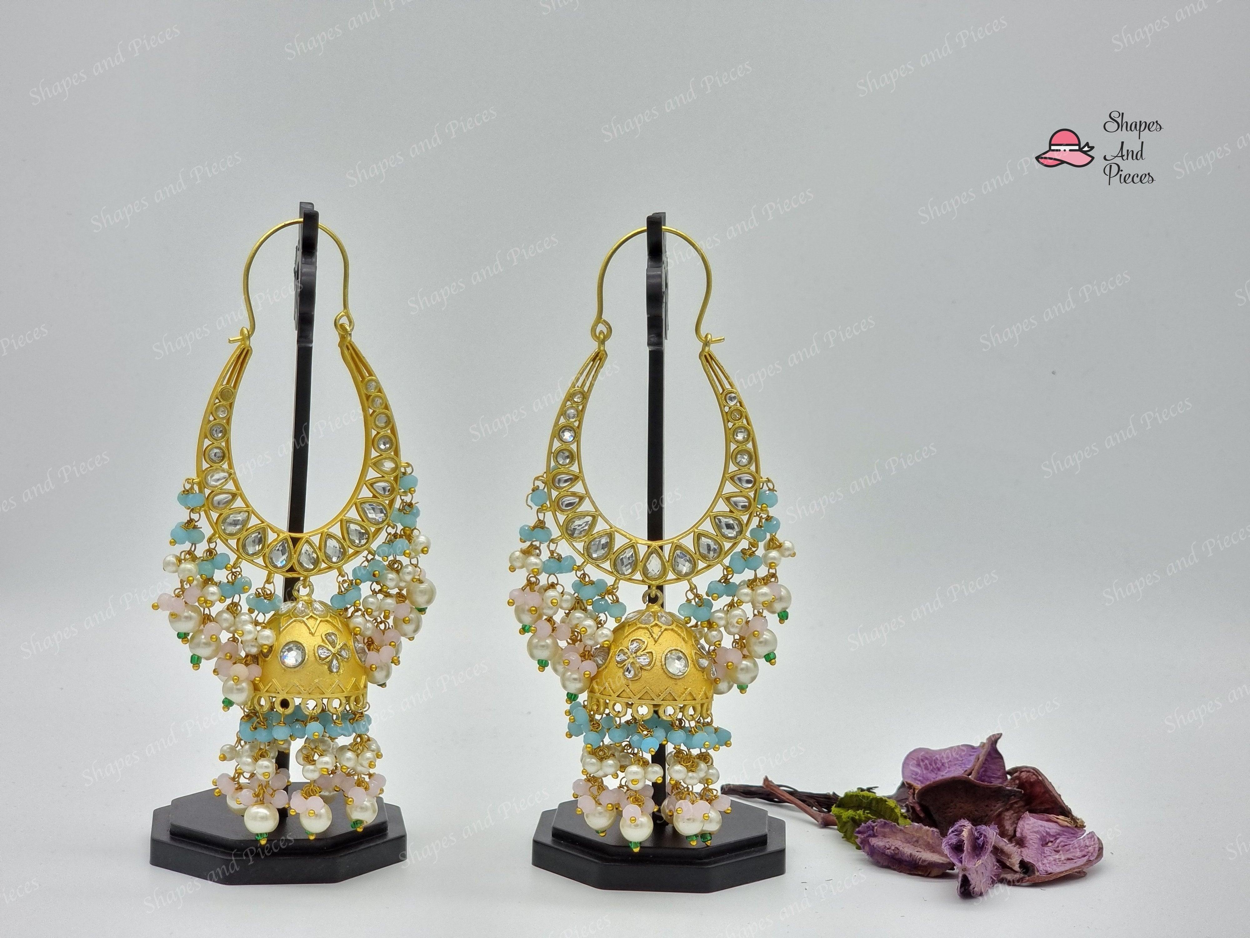 Hoop Jhumki - Shapes and Pieces