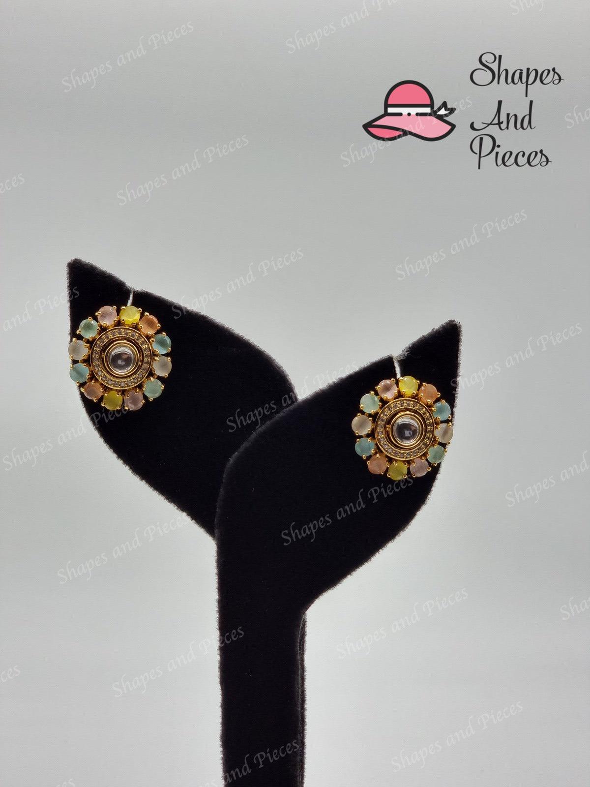 Janvi Studs - Shapes and Pieces