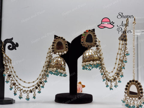 Janvi Tassel Jhumki - Shapes and Pieces