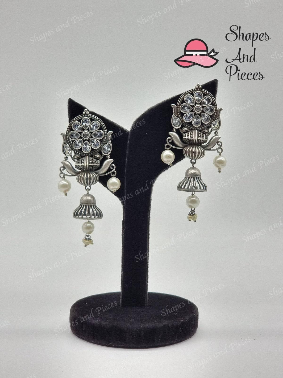 Jaya Fusion Earrings - Shapes and Pieces