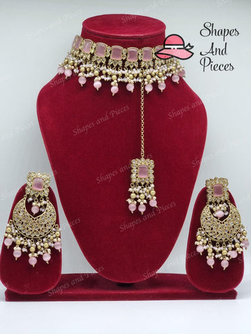 Jhankar Choker Set - Shapes and Pieces