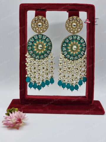 Laila Statement Earrings - Shapes and Pieces