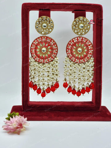 Laila Statement Earrings - Shapes and Pieces