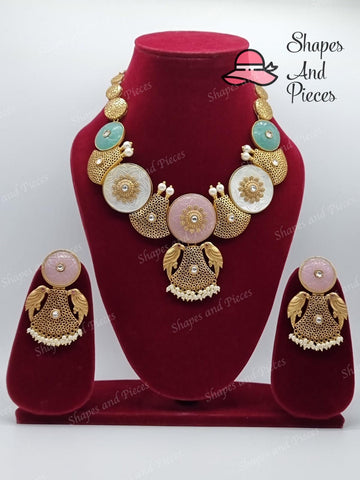 Maina Necklace Set - Shapes and Pieces