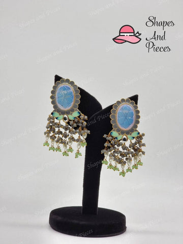 Maya Fusion Earrings - Shapes and Pieces