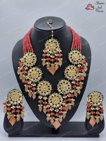 Meera Necklace Set - Shapes and Pieces