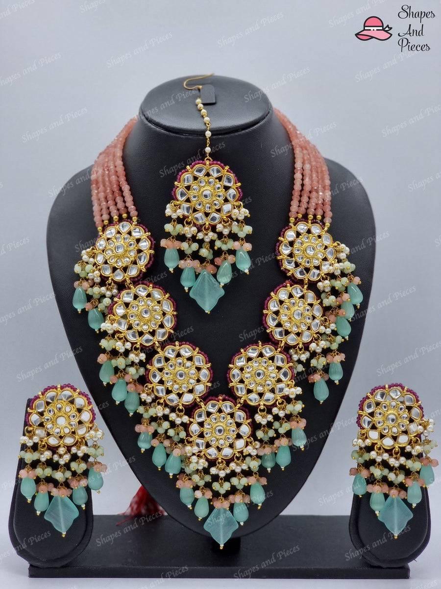 Meera Necklace Set - Shapes and Pieces