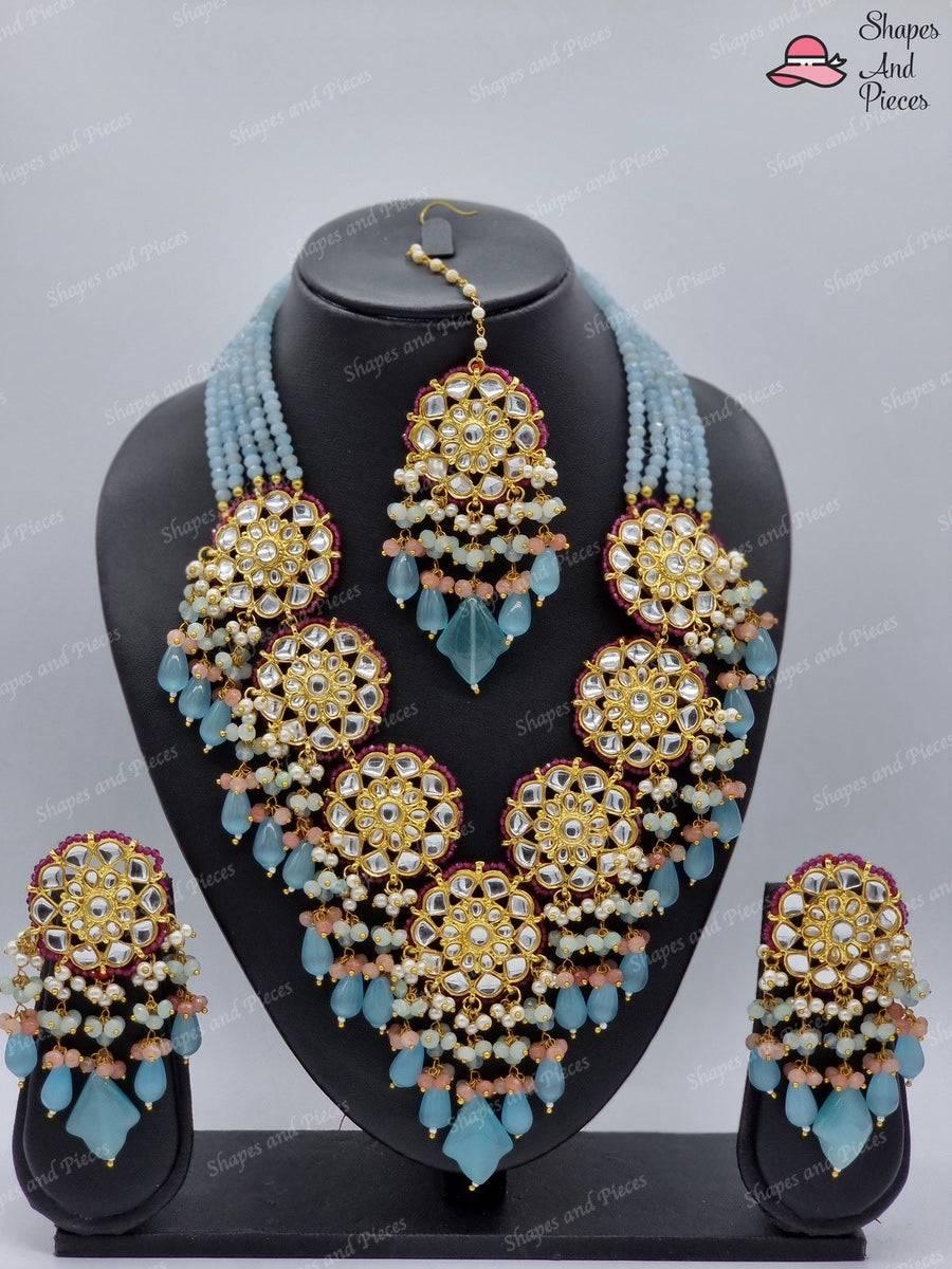 Meera Necklace Set - Shapes and Pieces