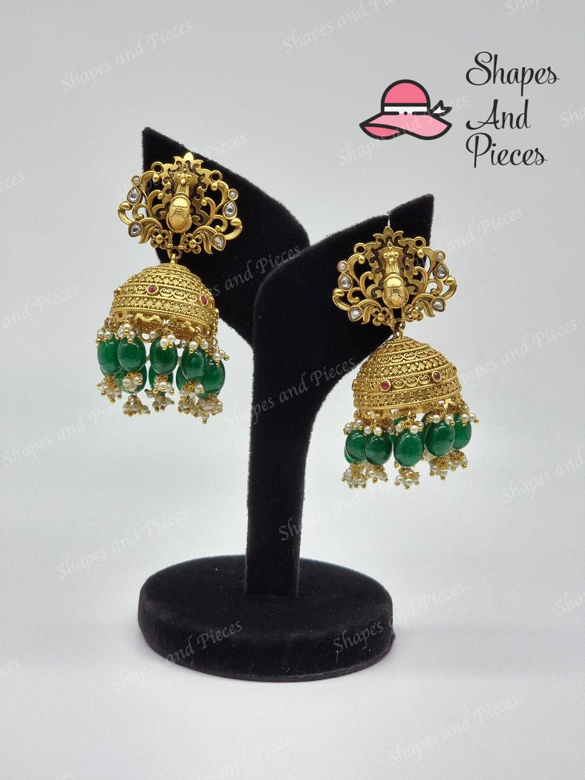 Moor Pankh Jhumki - Shapes and Pieces