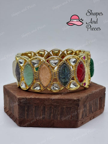 Multicolor Bangles - Shapes and Pieces