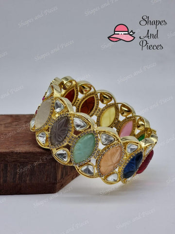 Multicolor Bangles - Shapes and Pieces