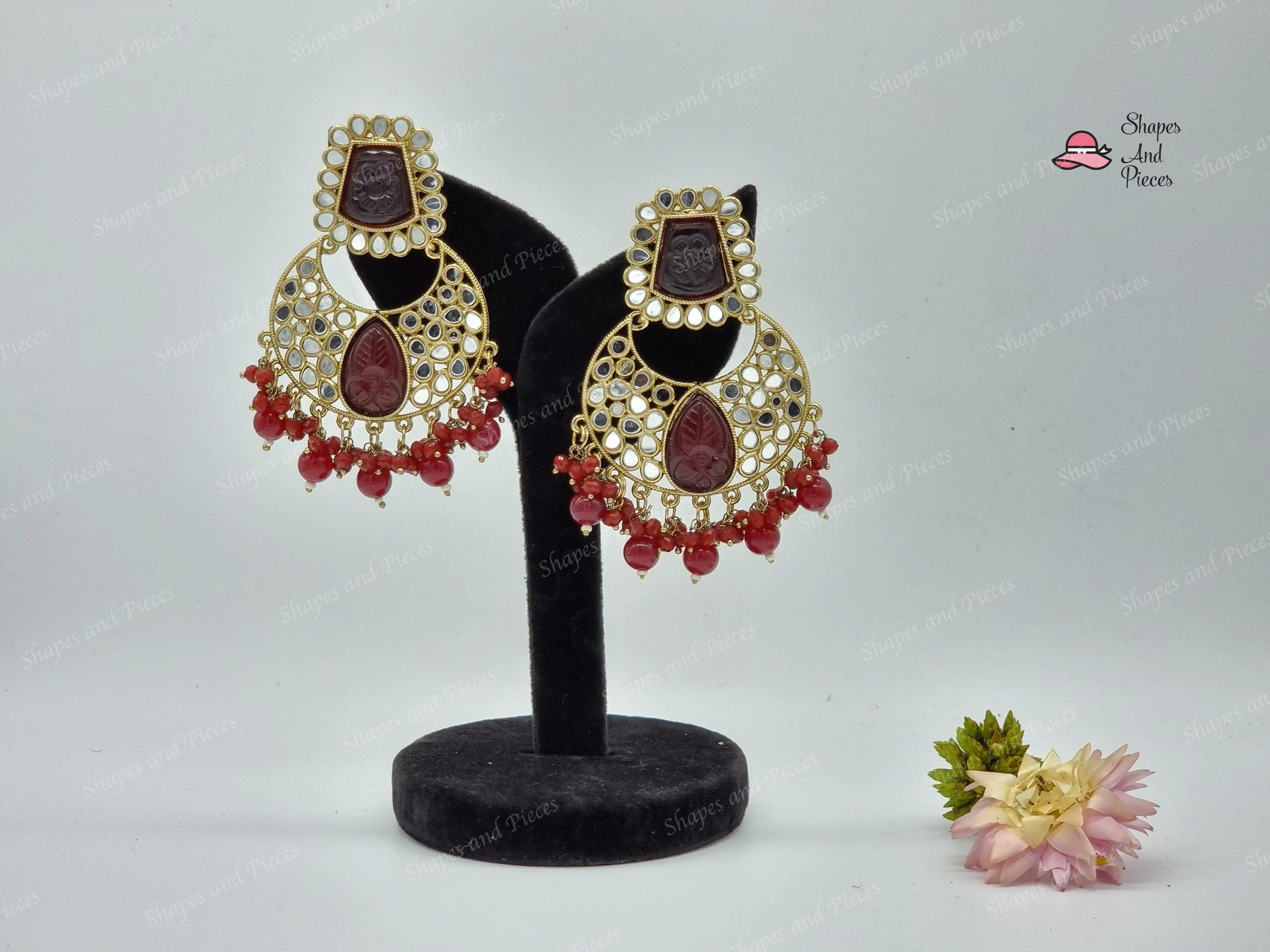 Murjan Earrings - Shapes and Pieces