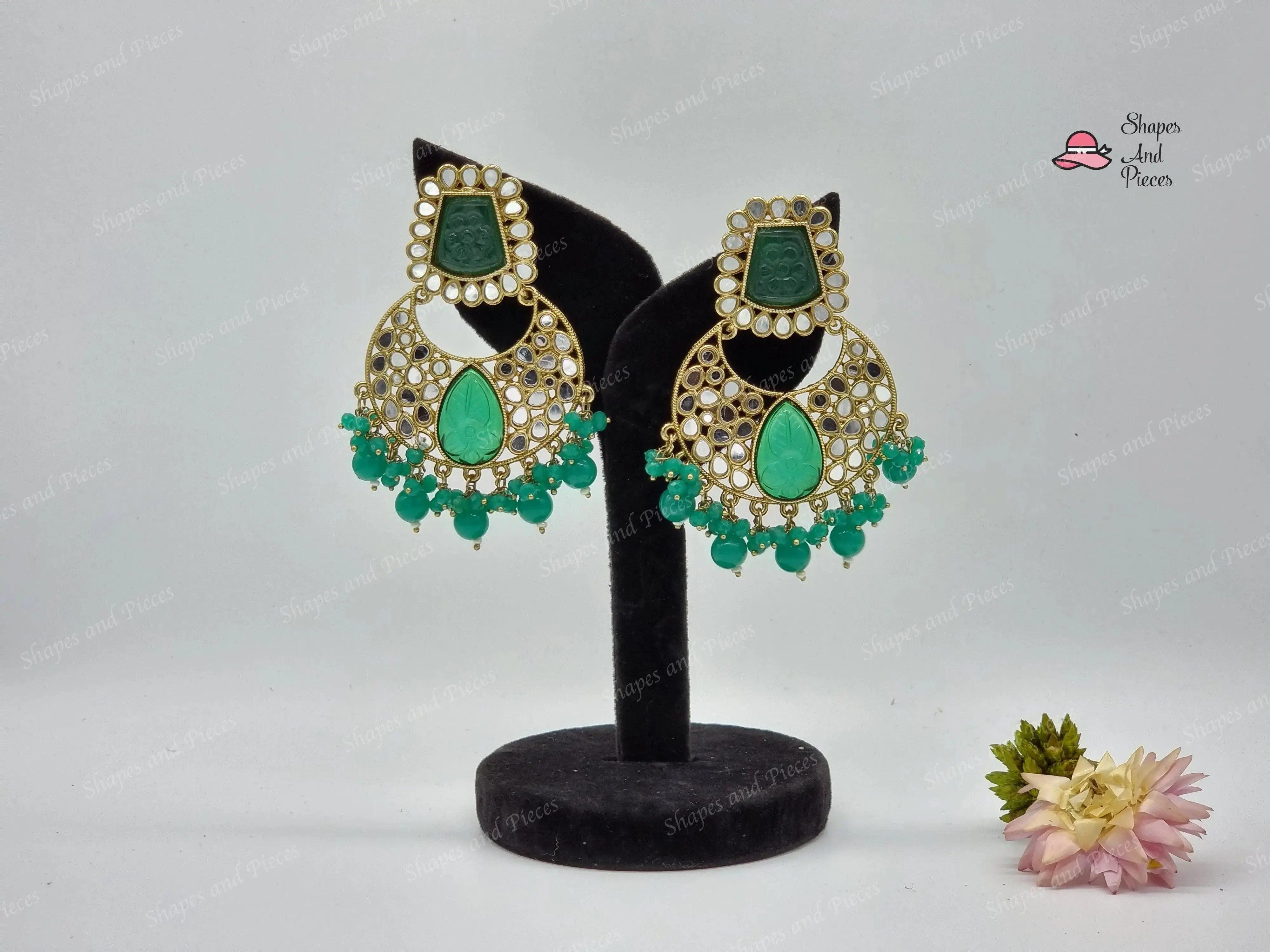 Murjan Earrings - Shapes and Pieces