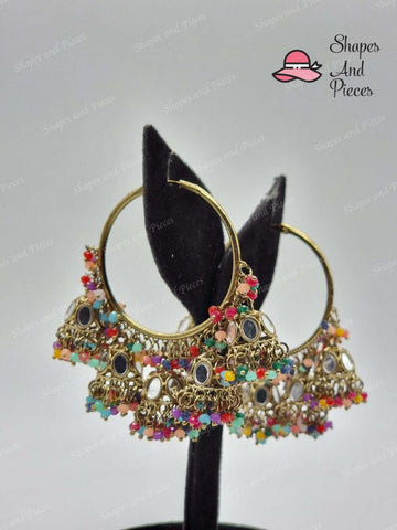 Raaji Hoop Jhumki - Shapes and Pieces