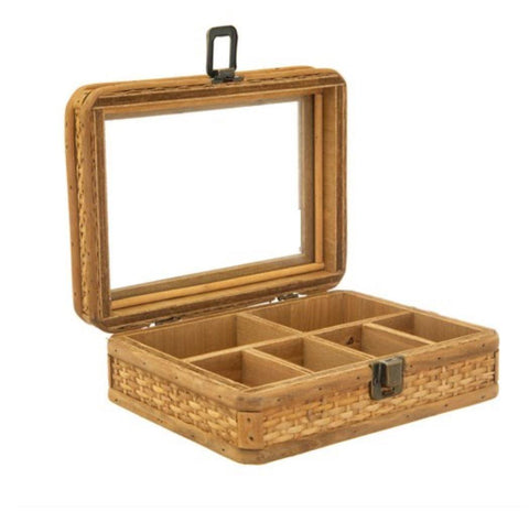 Rattan Jewellery Box - Shapes and Pieces