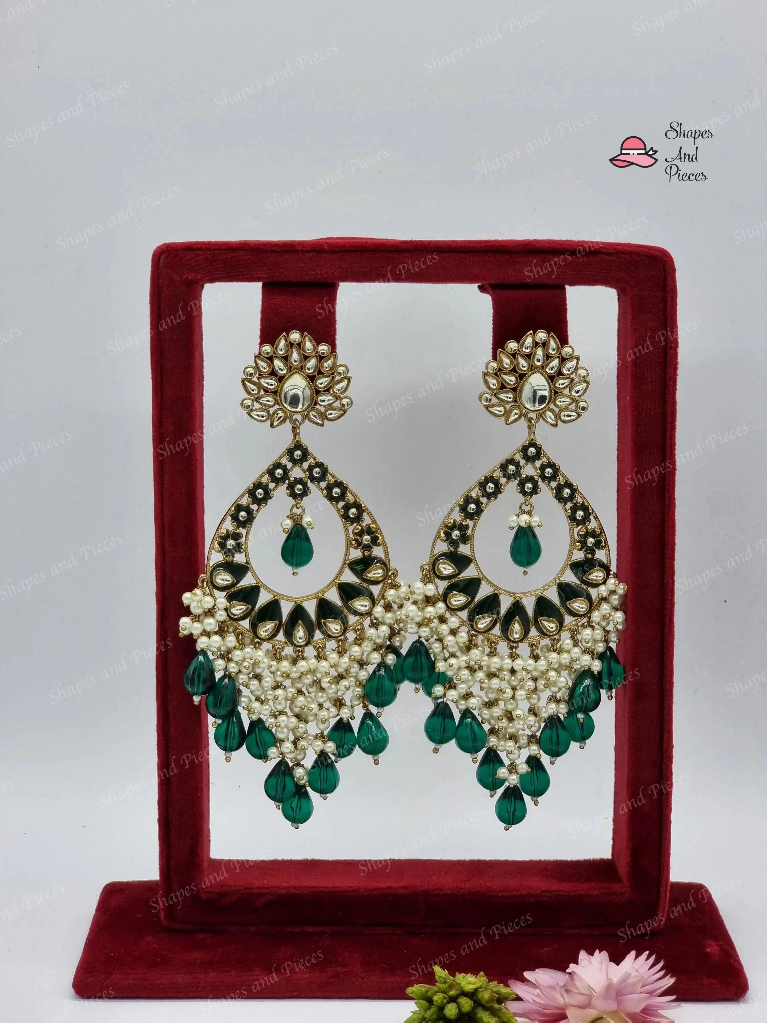 Rehana Statement Earrings - Shapes and Pieces