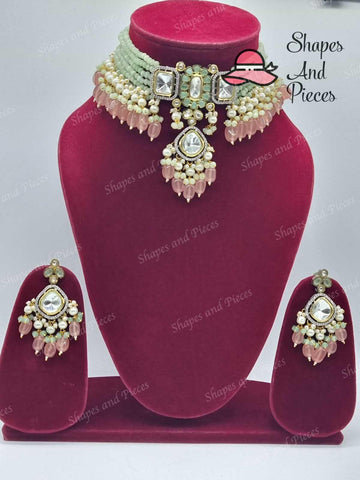 Rubina Choker Set - Shapes and Pieces