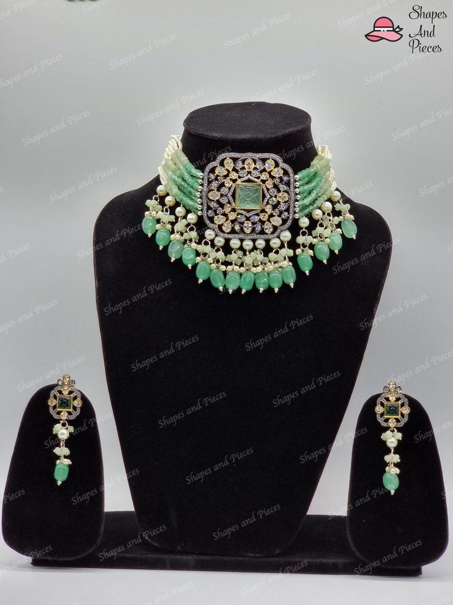 Rudra Choker Set - Shapes and Pieces