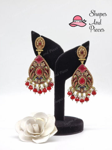 Scarlet Earrings - Scarlet Earrings - undefined - Shapes and Pieces