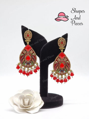 Scarlet Earrings - Scarlet Earrings - undefined - Shapes and Pieces