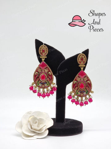 Scarlet Earrings - Shapes and Pieces