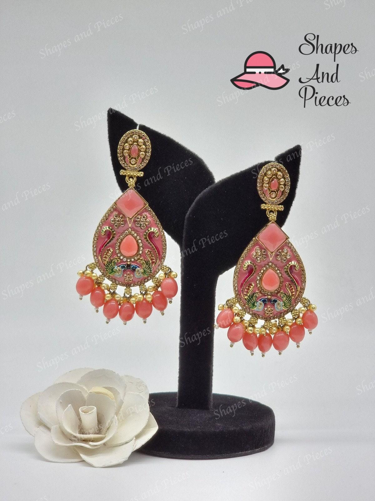 Scarlet Earrings - Shapes and Pieces