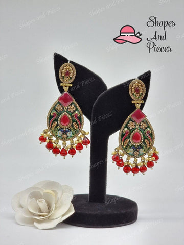 Scarlet Earrings - Shapes and Pieces