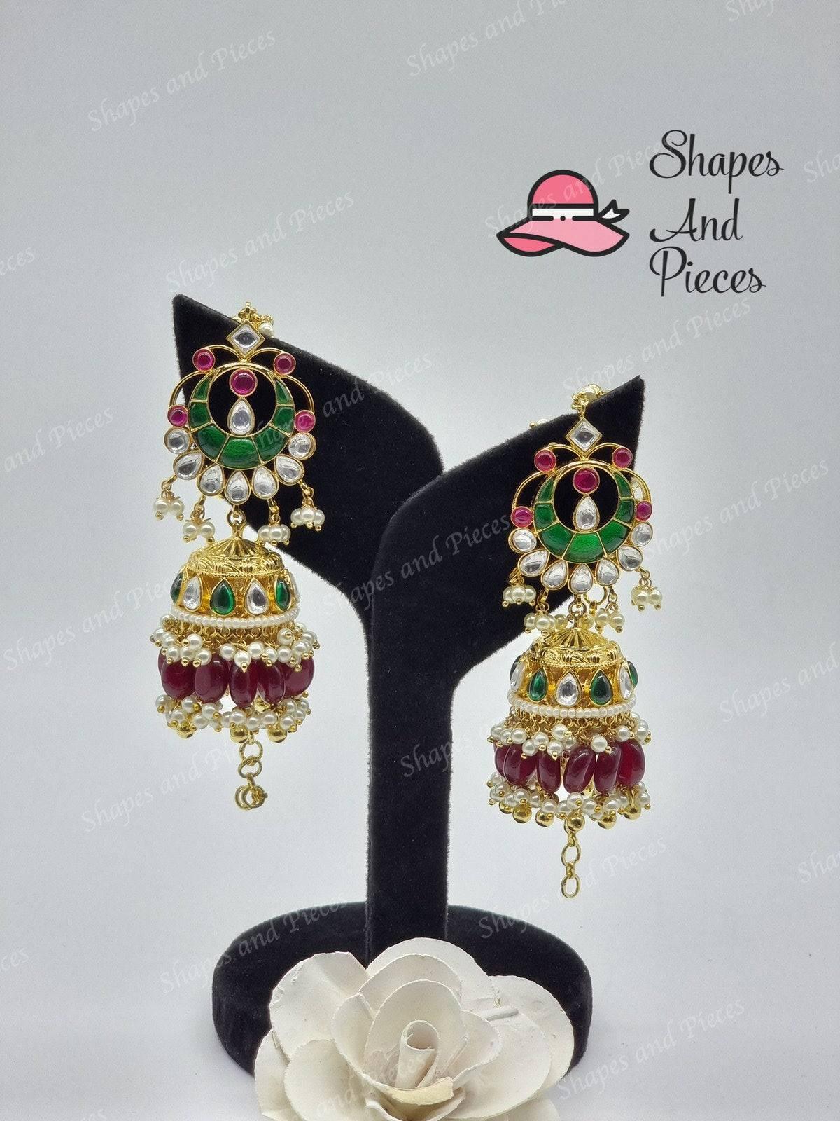 Sitara Jhumki - Shapes and Pieces