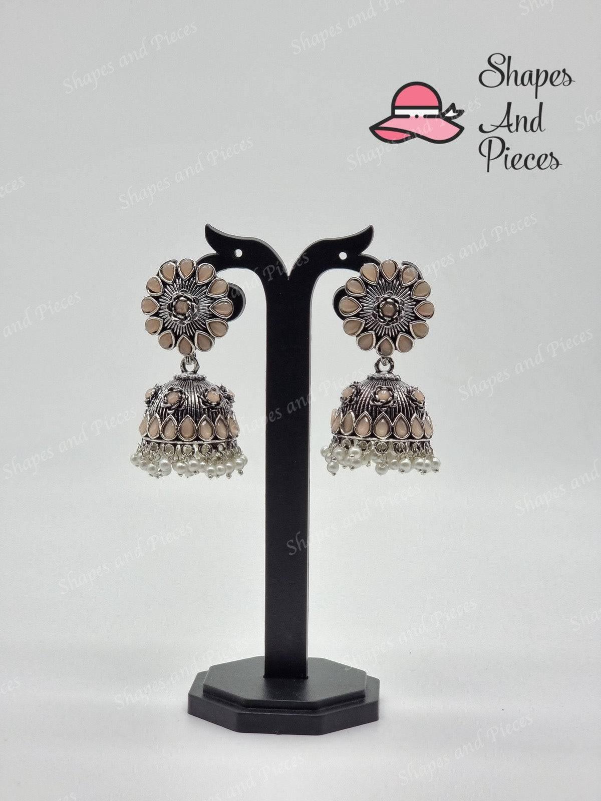 Stardrop Jhumki - Shapes and Pieces