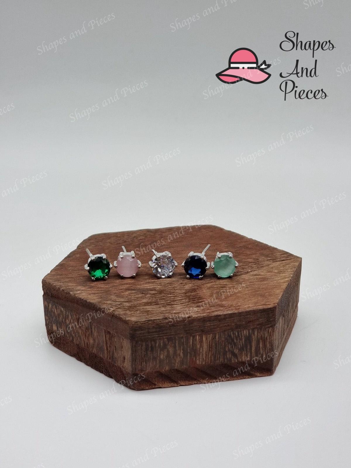 Stone Changable Studs - Shapes and Pieces