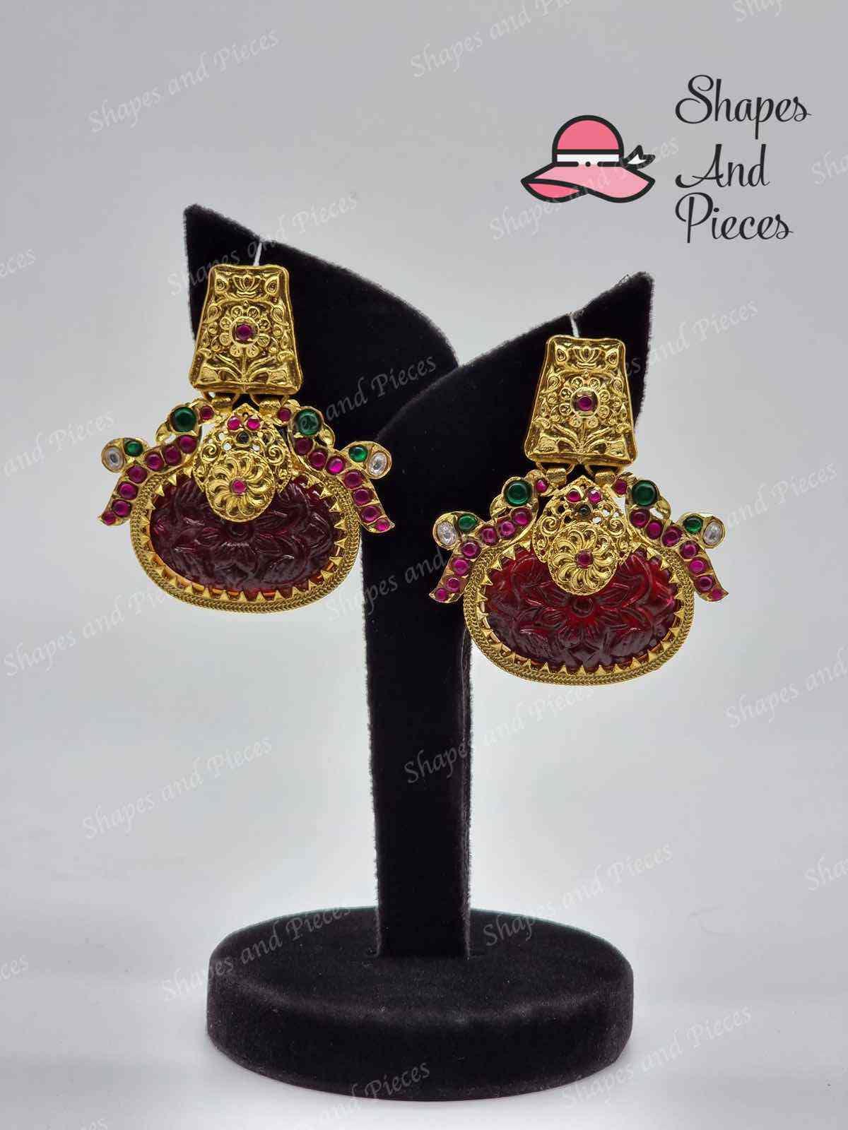 Traditional Ala Earrings - Shapes and Pieces