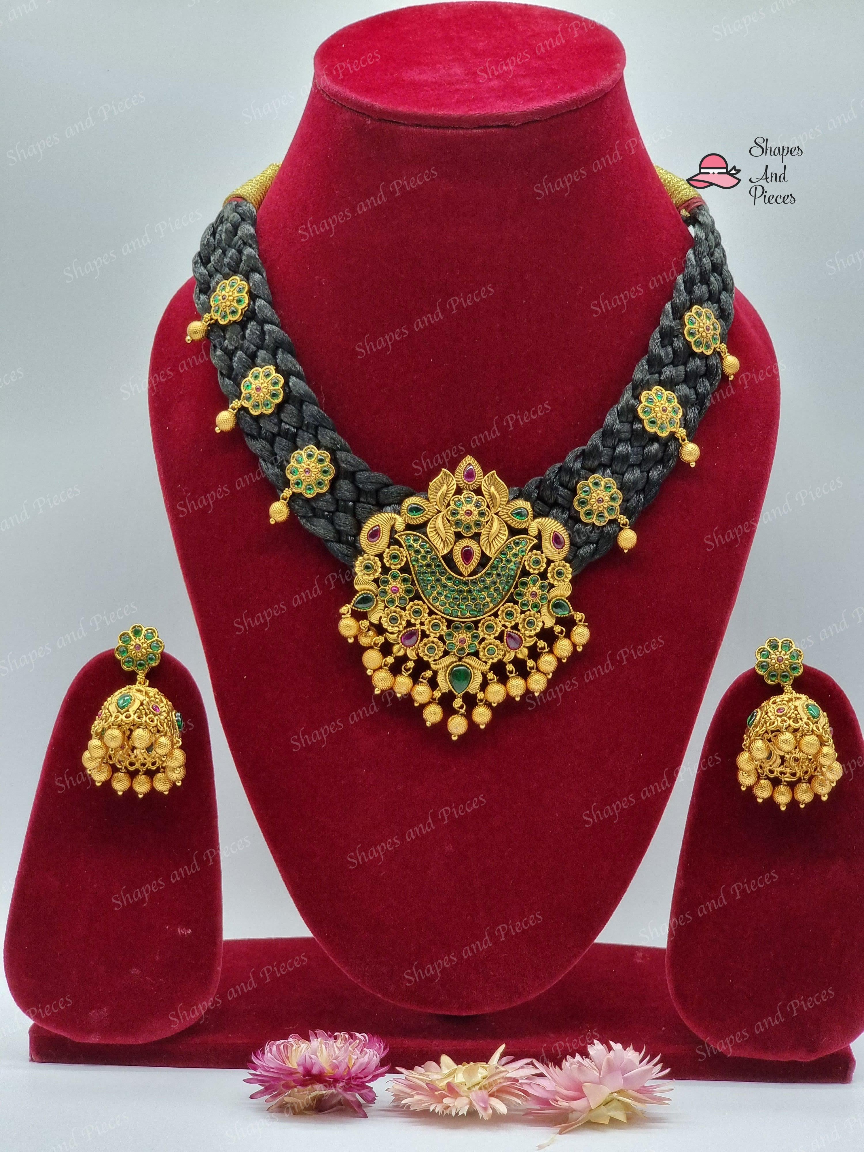 Traditional Necklace Set - Shapes and Pieces