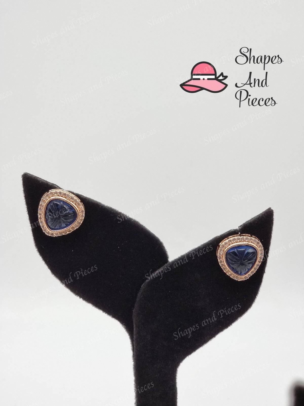 Triangle Studs - Shapes and Pieces